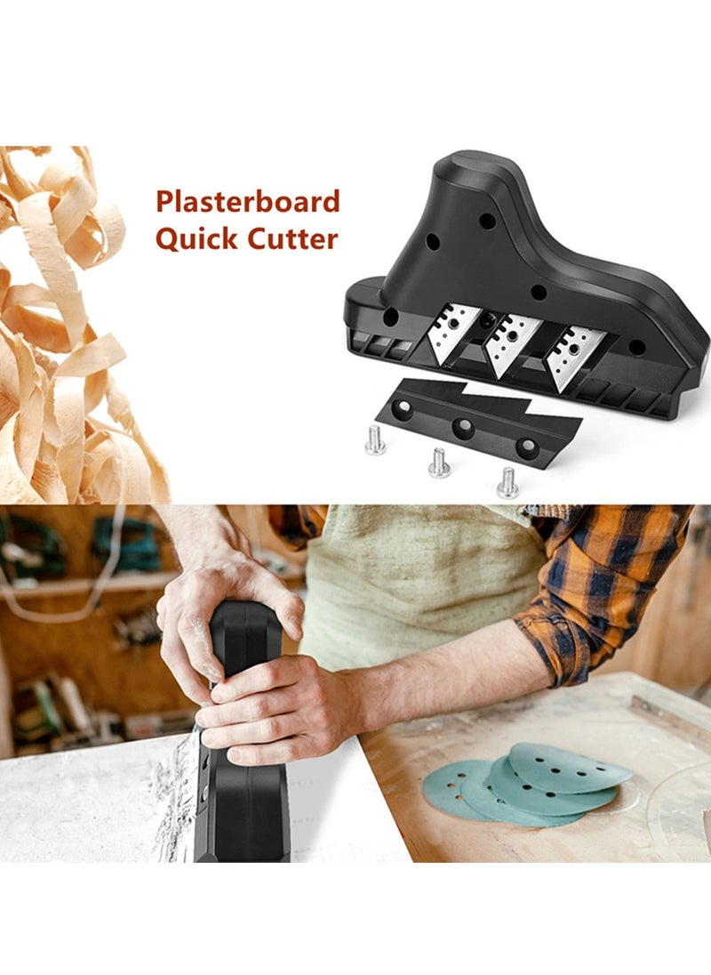 Generic - Woodworking Hand Plane for Edge Chamfer and Plasterboard Edging Efficient Drywall Hand Tool - Image 1