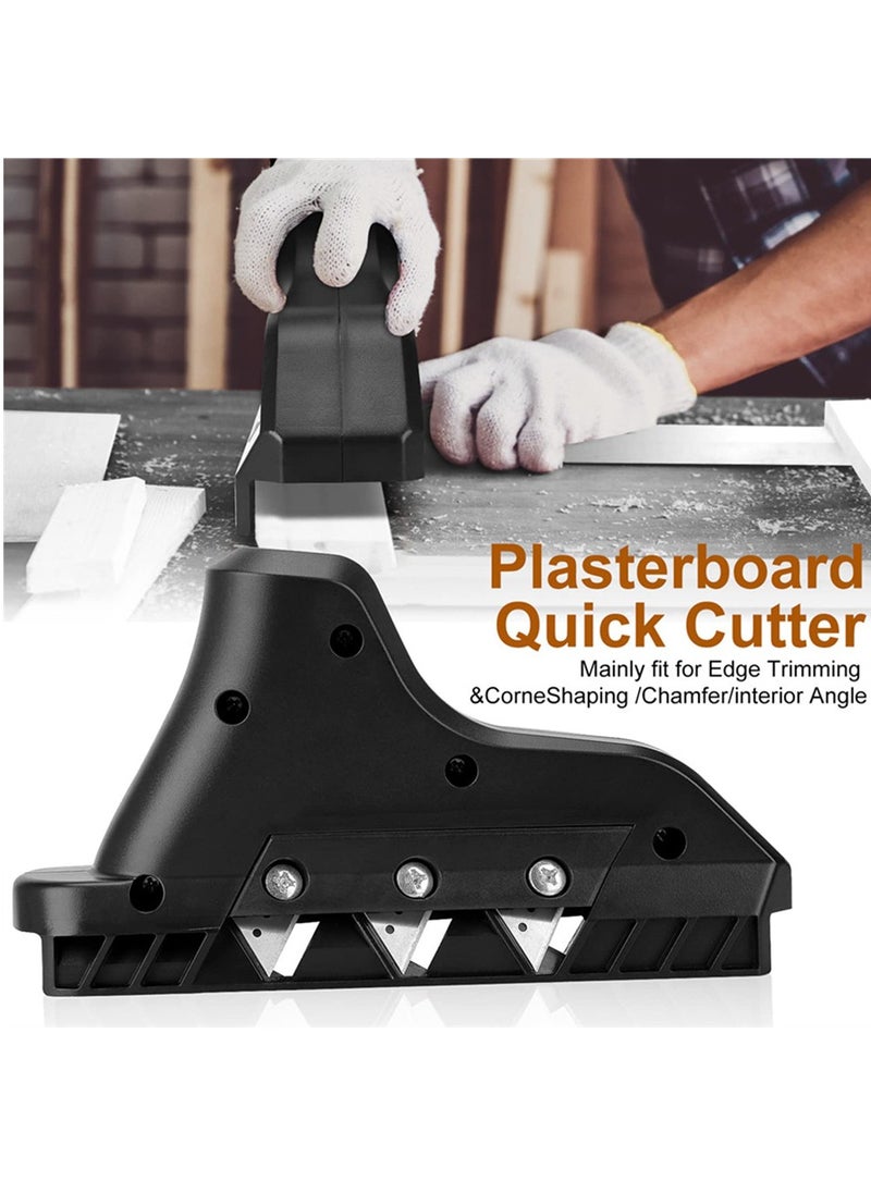 Generic - Woodworking Hand Plane for Edge Chamfer and Plasterboard Edging Efficient Drywall Hand Tool - Image 1