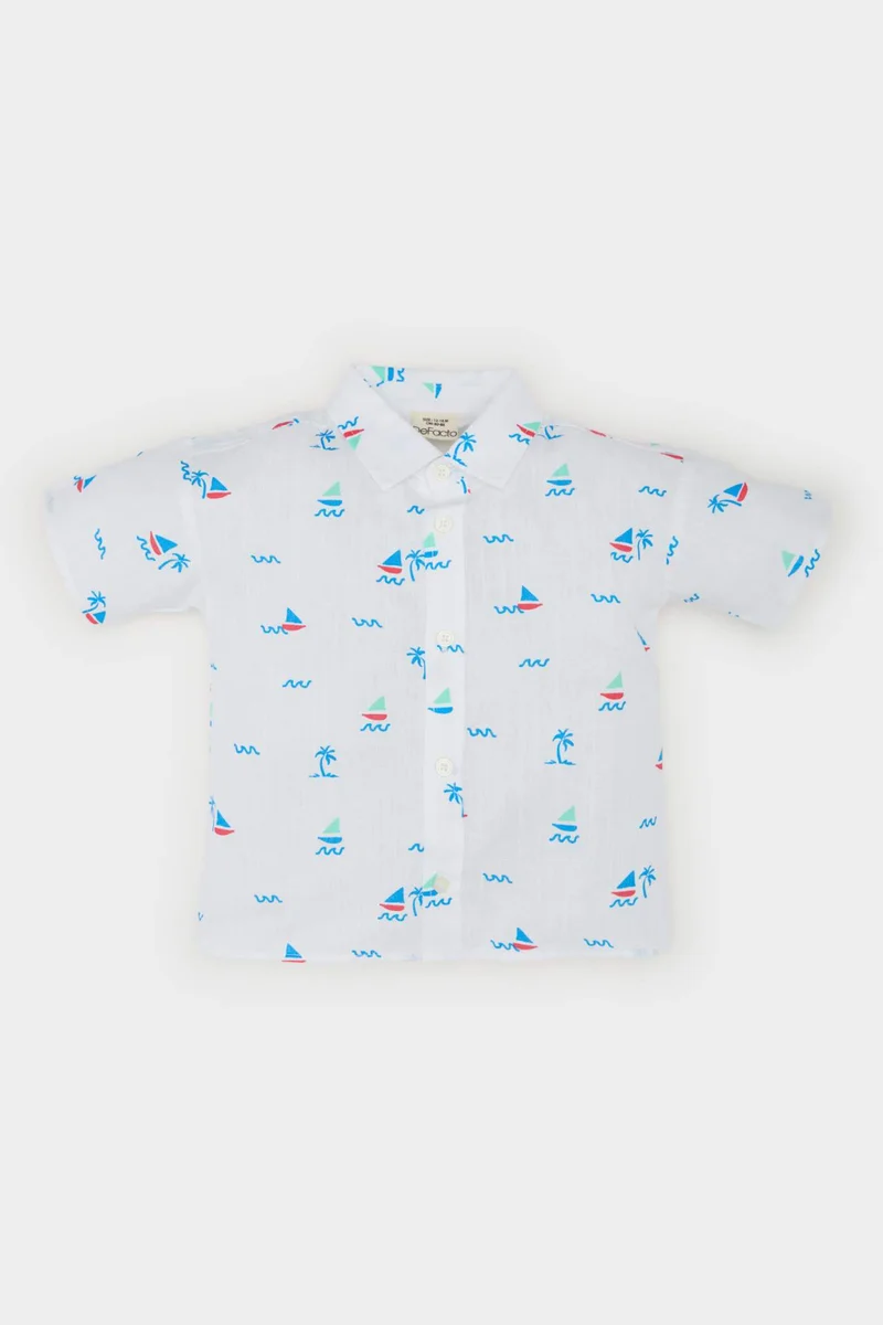 DeFacto Regular Fit Short Sleeve Shirt