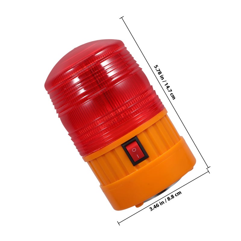 Strobe Warning Light With Magnetic Base Emergency Flashing Beacon Light Safety Warning Light For Vehicles - Image 2