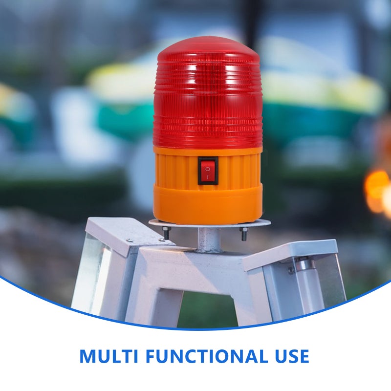 Strobe Warning Light With Magnetic Base Emergency Flashing Beacon Light Safety Warning Light For Vehicles - Image 4
