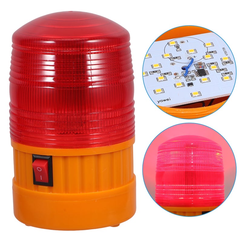 Strobe Warning Light With Magnetic Base Emergency Flashing Beacon Light Safety Warning Light For Vehicles - Image 1