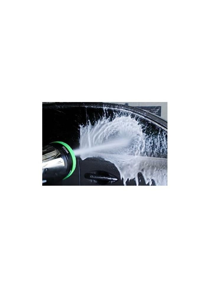Spaceshoop - Car Care Foaming Soap Nozzle Works With Any Brand Of Car Wash Soap 4 Spray Settings Stream Cone Mist And Foam - Image 1