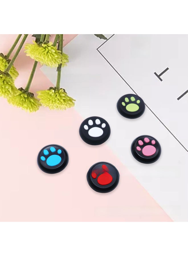 PS5 PS4 PS3 XBOXONE/360 Handle Rocker Cap Cat's Claw Silicone Cap Footprint Protection Cap Cover-Product Color:White  - Image 5