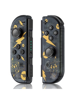 Wireless Controller for Nintendo Switch, L/R Controllers Replacement Compatible with Nintendo Switch/Lite/OLED, Joystick with Wake-up/Screenshot/Dual Vibration/Motion Control Function (Black) - pzsku/ZF0C7F7C9FED8637C008FZ/45/_/1703842029/86e84a13-045f-44b3-8fd6-16a4043e1e36