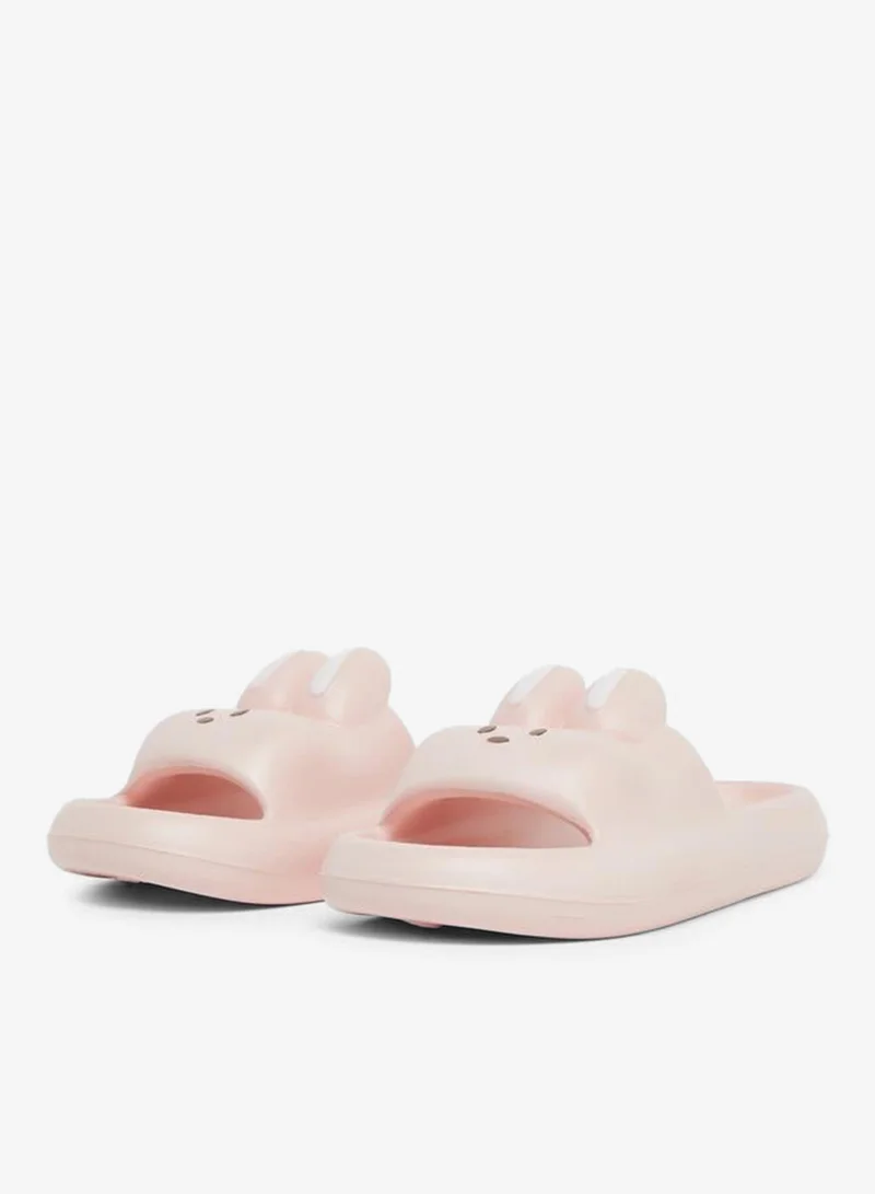 Take Two Solid Cute Rabbit Anti-Slip Bathroom Slippers