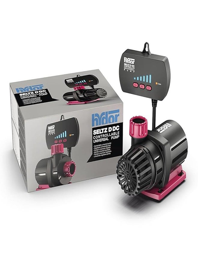 Hydor Seltz D DC Controllable Universal Pump 500 GPH, 750 GPH and 1000 GPH for Aquariums, Reefs, Ponds, Turtles, Terrariums and Fountains - Image 1