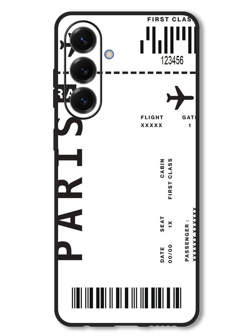 Theodor Case Compatible with Samsung Galaxy S25 FE 6.7 Inch Protection Shockproof Bumper Cover Paris Pass - Image 1