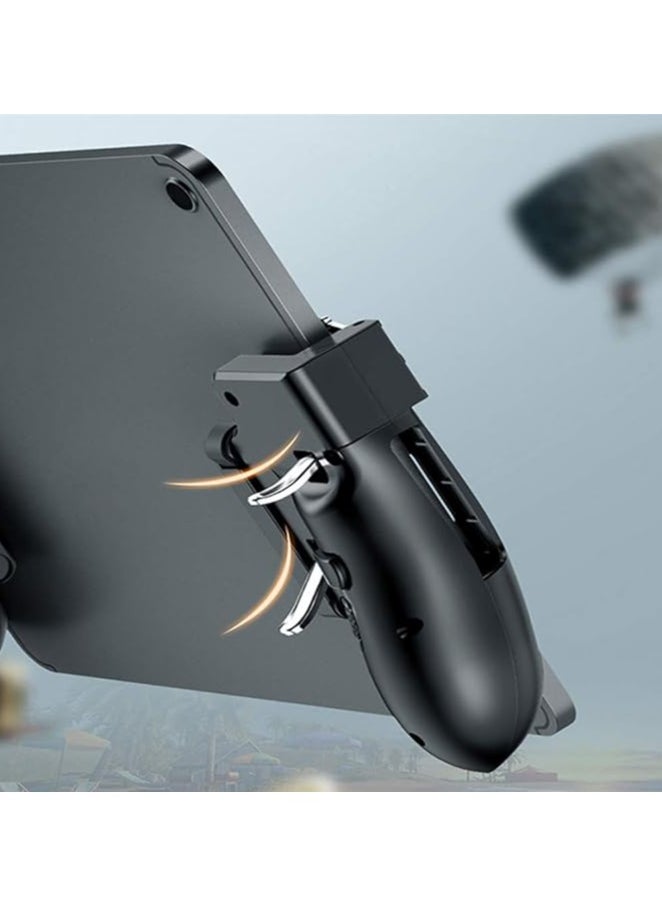 erorex Mobile Game Controller for iPad/Tablet, Semiconductor Cooling Gamepad Six Finger Gamepad Aim Button Gamepad for PUBG Fortnite Knives Out Call of Duty  - Image 4