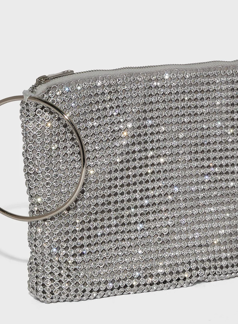Ella Limited Edition Embellished Wristlet Clutch Bag