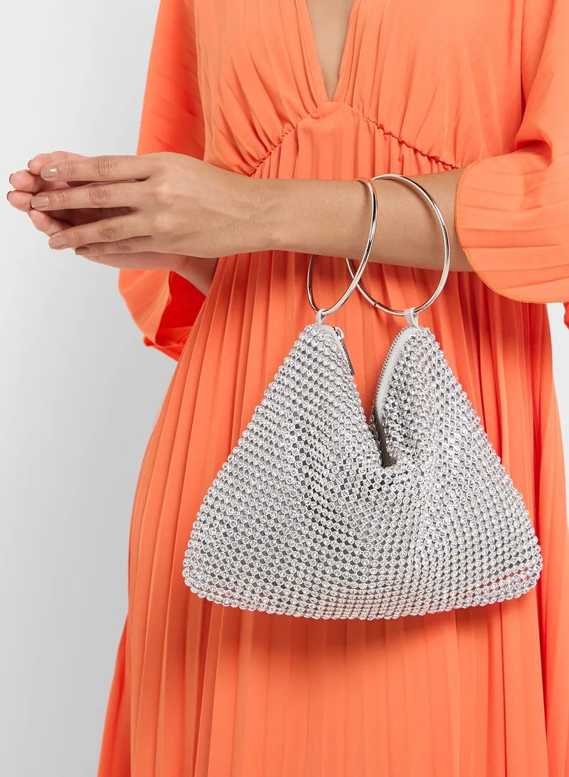 Ella Limited Edition Embellished Wristlet Clutch Bag