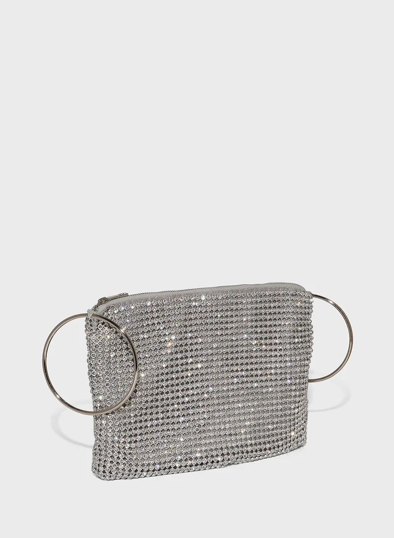 Ella Limited Edition Embellished Wristlet Clutch Bag