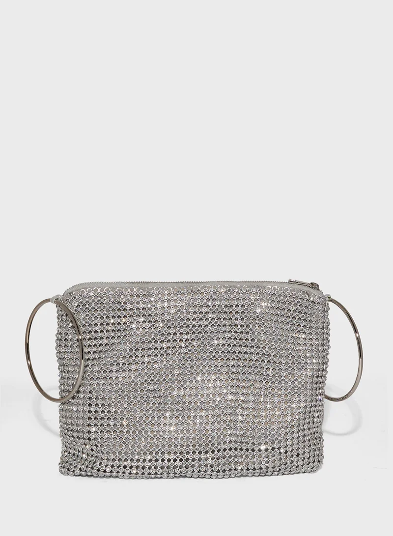 Ella Limited Edition Embellished Wristlet Clutch Bag