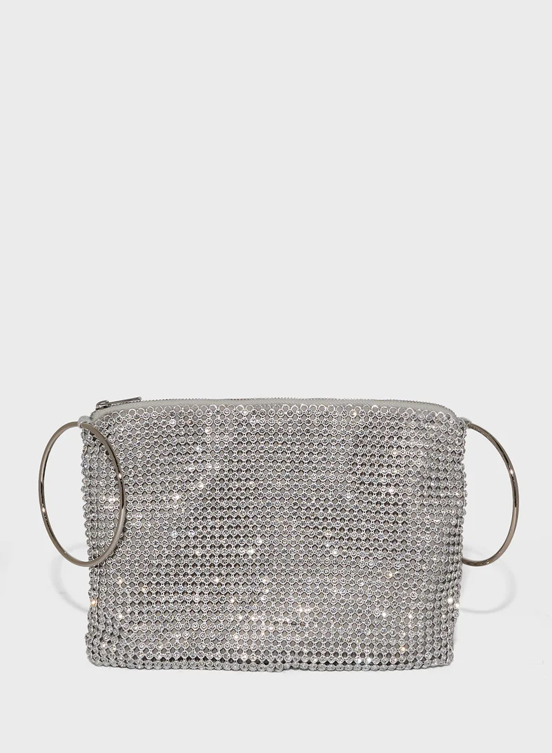Ella Limited Edition Embellished Wristlet Clutch Bag