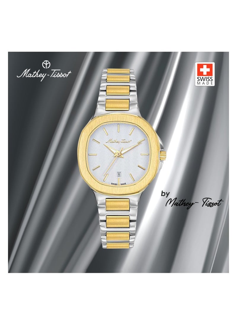 Mathey-Tissot Mathey-Tissot Evasion White Dial Couples Watch D152BI - H152BI  - Image 3