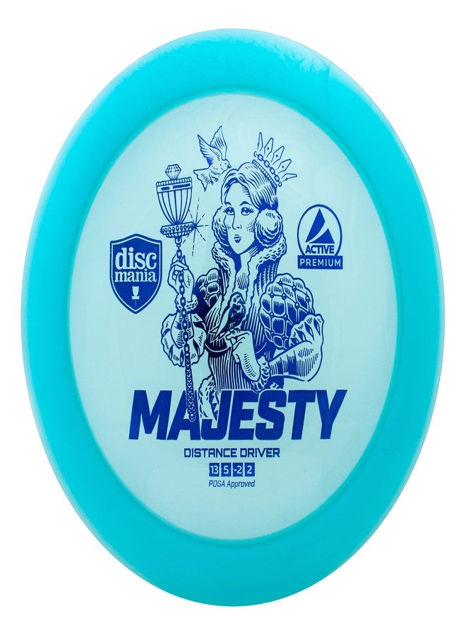 Discmania Active Premium Majesty Disc Golf Distance Driver, High Speed Disc Golf Driver (Colors May Vary) - 165-174g - Image 1
