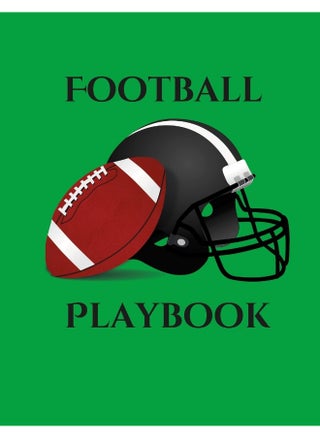 Football Playbook: 100 Page Football Coach Notebook with Field Diagrams to Creating Drills, Draw Up Plays, and Scouting! - pzsku/ZF0C8B33C188C32C3822FZ/45/1747730963/41cf3bb9-e50c-45c6-a306-a9e9ffef3e4d