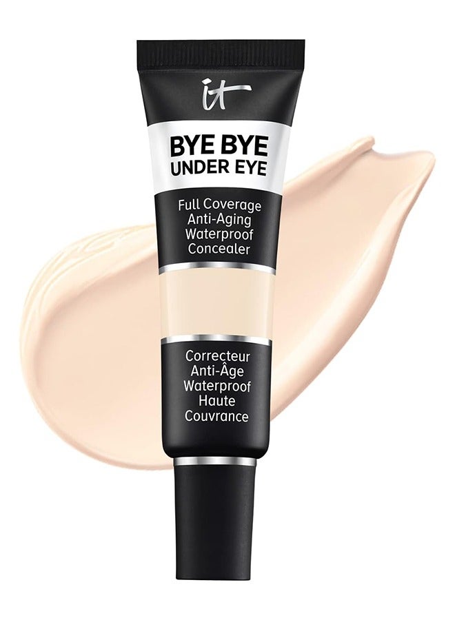 IT COSMETICS Bye Bye Under Eye, Full Coverage Anti-Aging Waterproof Concealer, Highly Pigmented and Water-Resistant with Long-Wearing Finish, Light 10.5 (12ml) - Image 1
