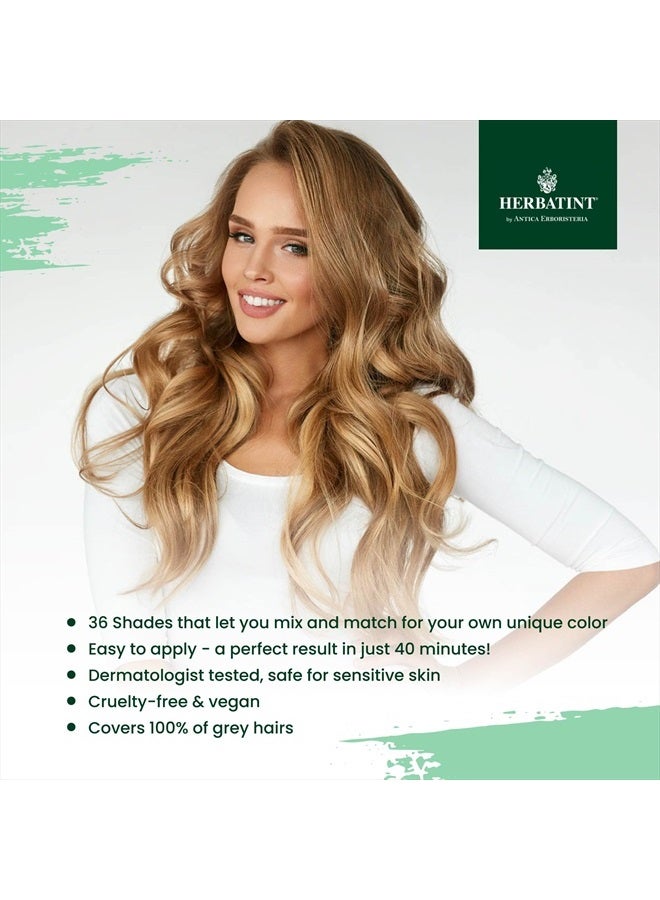 Herbatint Permanent Haircolor Gel, 7C Ash Blonde, Alcohol Free, Vegan, 100% Grey Coverage - 4.56 oz - Image 3