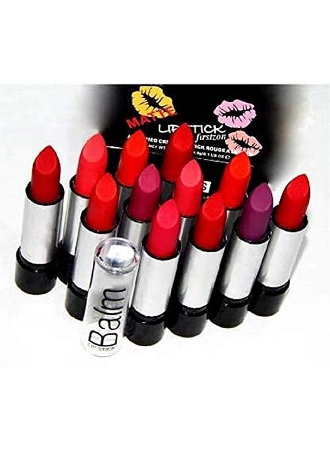 Good Choice India Vitamin C Lipstick (Set Of 12) Matte Finish Multicolor