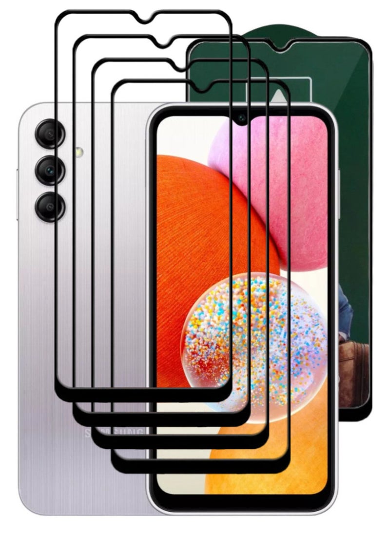 ACLIX 4 Pieces Antistatic ESD Dustproof Premium Quality High Definition Tempered Glass Screen Protector Designed For Samsung Galaxy A13 5G - Image 1