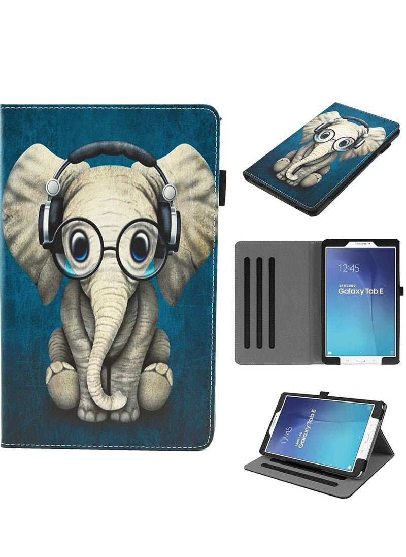 SYOSI - SYOSI Case for Samsung Galaxy Tab E 9.6, SM-T560 Case, PU Leather Folio Stand Tablet Case Cover with Magnetic Clasp for Samsung Galaxy Tab E 9.6 inch Tablet - Image 1