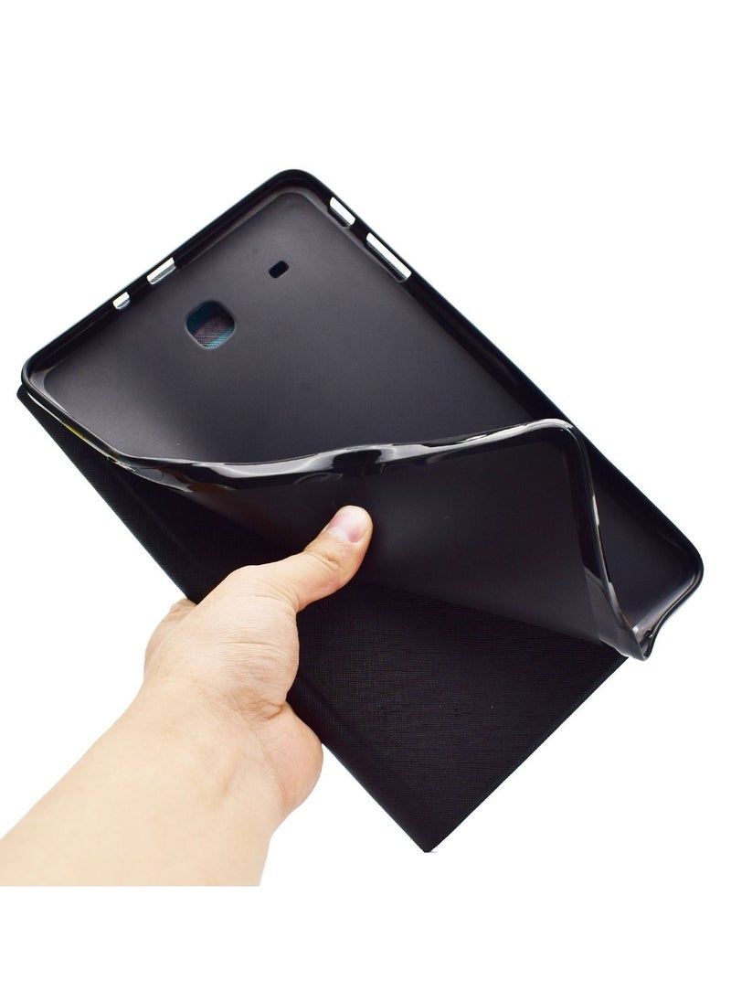 SYOSI - SYOSI Case for Samsung Galaxy Tab E 9.6, SM-T560 Case, PU Leather Folio Stand Tablet Case Cover with Magnetic Clasp for Samsung Galaxy Tab E 9.6 inch Tablet - Image 1