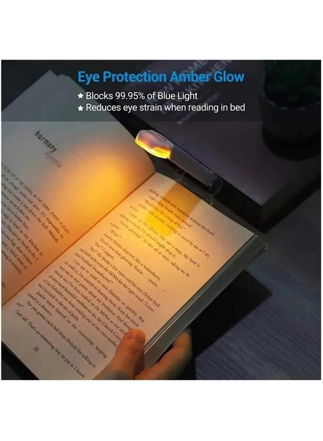 One94Store Book Lamp for Students, USB Rechargeable LED Study Light, 3 Brightness & Color Modes, Clip-On, Portable & Eye-Friendly (White) - Image 4