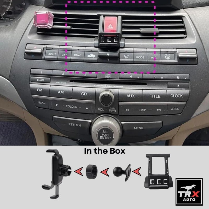 TRX AUTO Phone Holder Mount - Gravity Phone Holder for Honda Accord 2008-2013 - Image 5