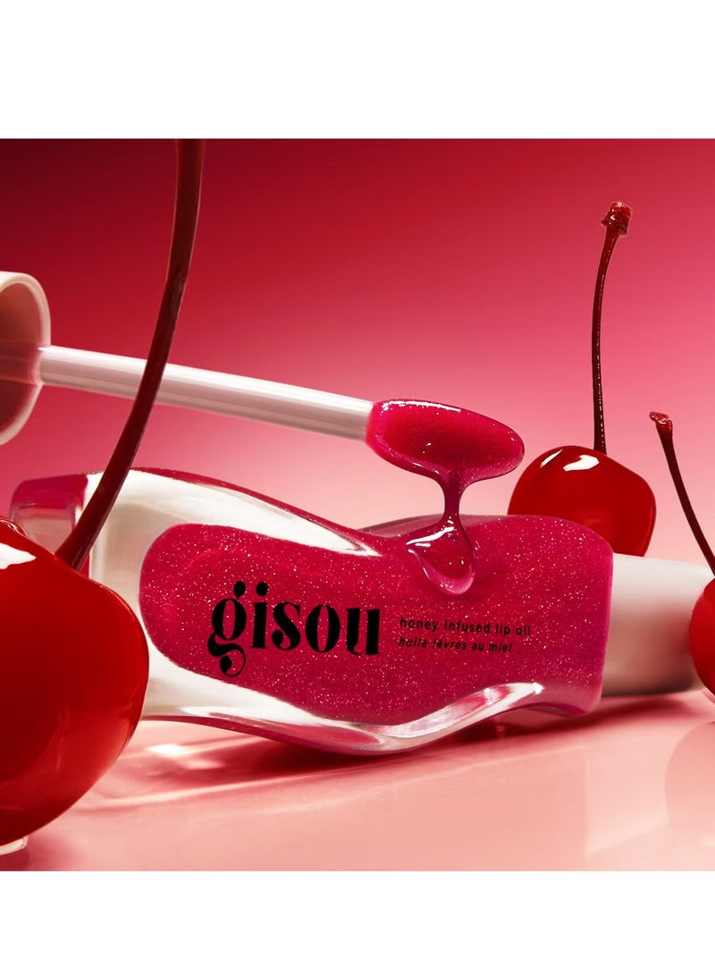 Gisou زيت شفاه ميسو بالعسل - الكرز على الكعكة - 8 مل - Image 4