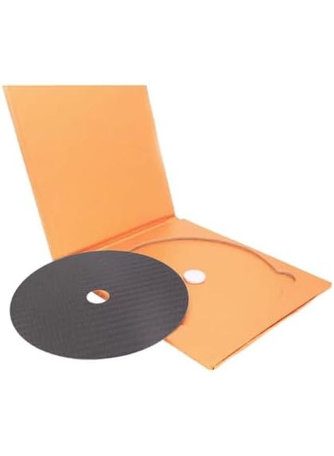 Anti Slip Carbon Fiber Disc Stabilizer Platform Mat Black For Audiophile Playback Systems - Image 2