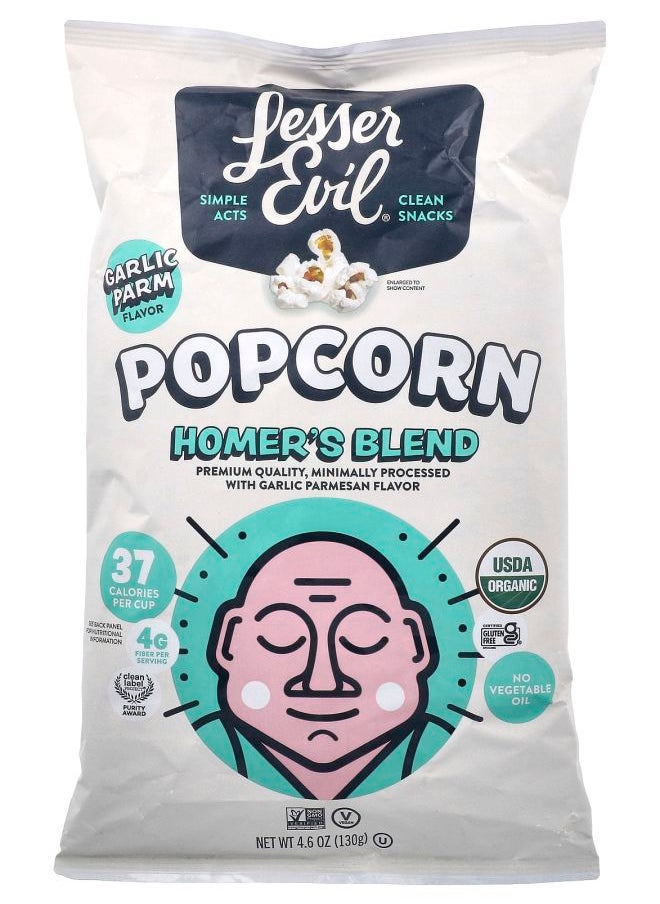 Popcorn Homer's Blend Garlic Parm 4.6 oz (130 g) - pzsku/ZF0C93B9B62A29418D844Z/45/_/1731509616/9c6c9cd3-7b57-4f3a-b8d1-463b37e44c45