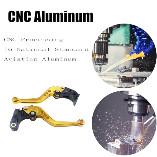 Adsspro CNC Aluminum Motorcycle Short Brake Clutch Levers Lever Handle for GSXR600 2006-2022 GSXR750 2006-2022 GSXR1000 2005-2006 GSXR1000 2009-2022 GSX-S1000/F/S/ABS 2015-2022 Motorbike - Image 2
