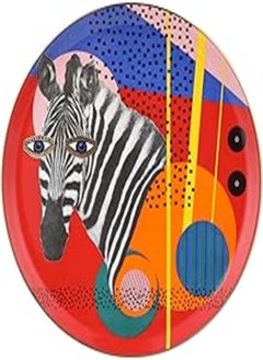 Porland Po-Wl162928-Ze Porcelain Wild Life Zebra Flat Plate 28Cm Suitable For Home And Restaurants With Premium Durable Material - Multi Colour - pzsku/ZF0C98E7F607EC672FCA4Z/45/_/1723238150/2f22d993-f676-4520-b4d2-8f4b1a2726ca