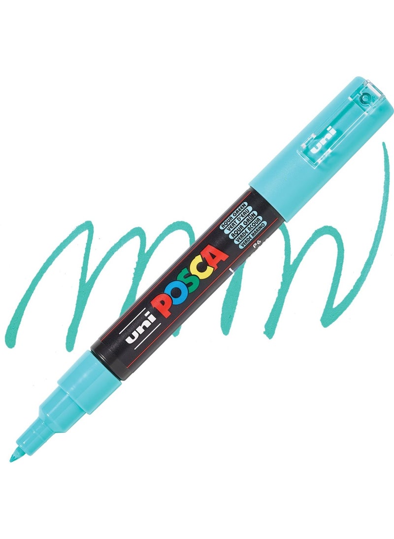 Uni-posca Pc-1m Aqua Green Poster Marker 