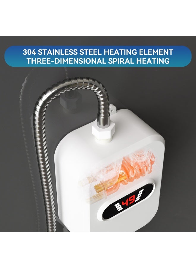 3000W Instant Electric Heating Kitchen Faucet – Hot & Cold Water Tap with Digital Display | Fast Heating Kitchen & Bathroom Shower Heater - Image 5