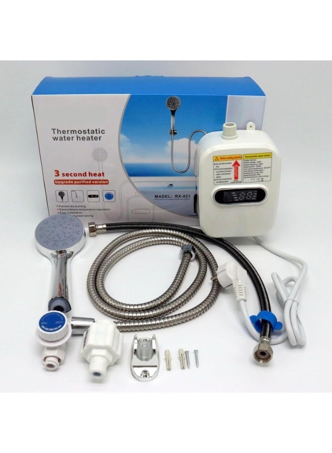 3000W Instant Electric Heating Kitchen Faucet – Hot & Cold Water Tap with Digital Display | Fast Heating Kitchen & Bathroom Shower Heater - Image 2