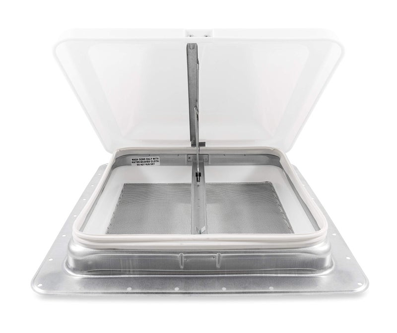 Camco RV Roof Vent Kit - Features Waterproof Design & Translucent Lid - Seals Out Wetness & Insects While Providing Better Airflow - Replace Ventline, Jensen & Elixir Vents (40480) - Image 2