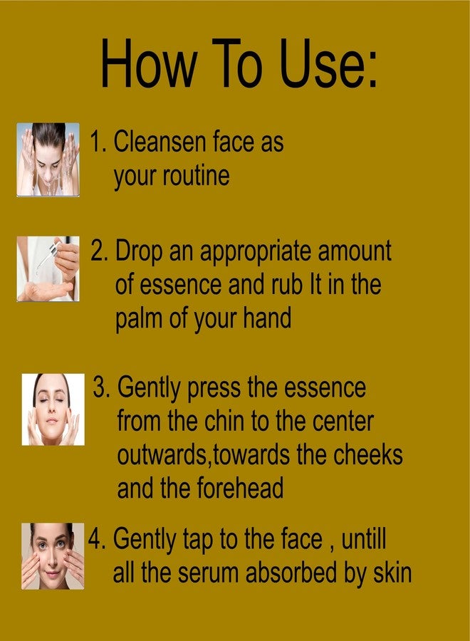 Pink Square Collagen Face Serum with Yarrow Extract & Antioxidants, for Dull & Ageing Skin, Collagen Booster & Skin Hydration, All Skin Types for Men & Women (30ml) Pack of 1 - Image 2