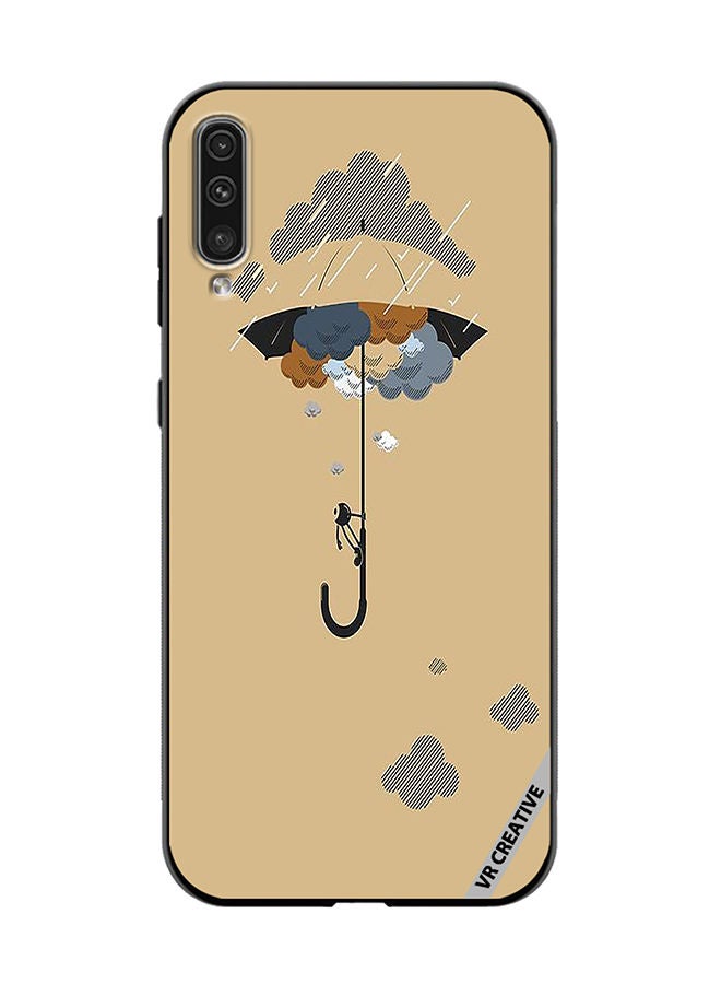 VR CREATIVE Protective Case Cover For Samsung Galaxy A50/A50s Umbrella Design Multicolour - Image 1