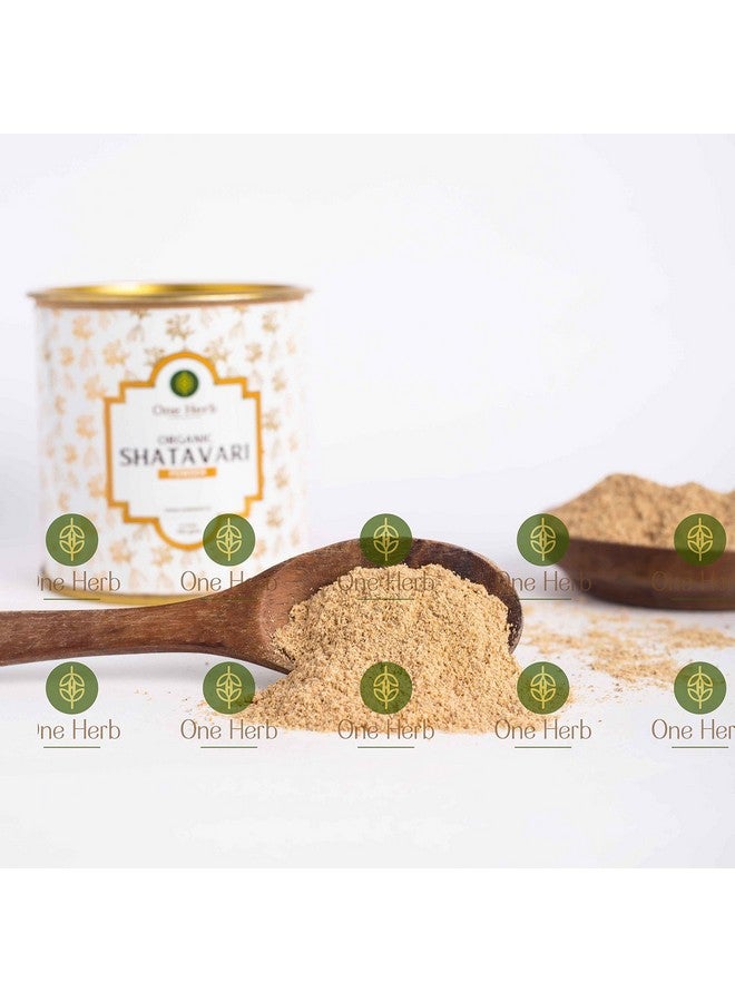 The Indian Chai One Herb - Organic Shatavari Powder 100g for Women || Asparagus Racemosus || Helps Improve Lactation || Helps Improve Immunity || Helps in Menopause || Ayurveda || Herbs - Image 3