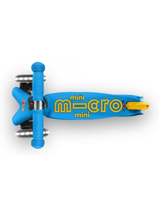 Micro سكوترات ميكرو - ميني ديلوكس لافندر مع عجلات LED MMD150 | مقود قابل للتعديل | 3 عجلات | أقصى حمولة 50 كجم | سكوتر للأطفال | سكوتر للأطفال | سكوتر مع عجلات LED | سكوتر للأطفال من 2-5 سنوات - Image 2