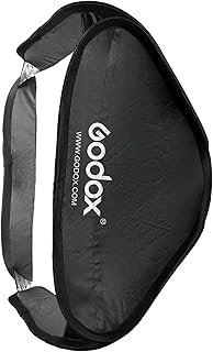 Godox GODOX Godox 40cm x 40cm Softbox Bag Kit for Studio Photogrpahy Camera Flash Fits Bowens Elinchrom Mount (15.7" x 15.7") - Image 1