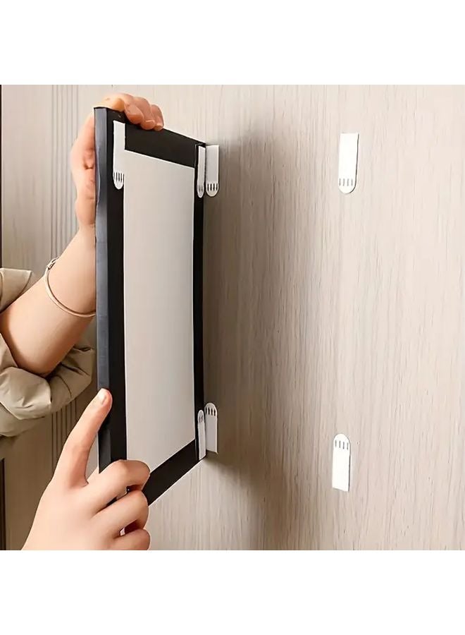 54pcs No Drill Hanging Picture Strips Double Sided Adhesive Wall Mounting Tape - Image 1