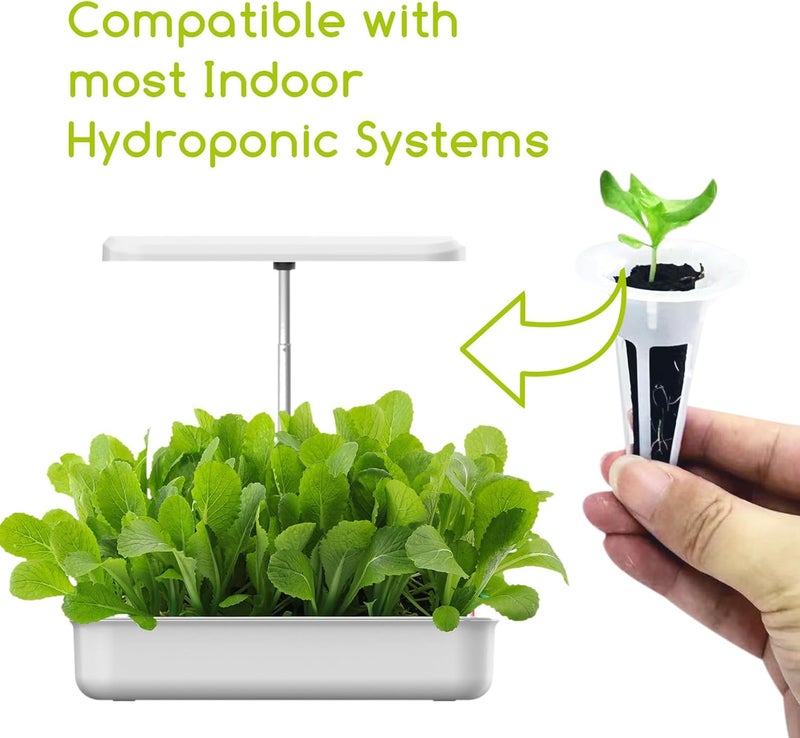 Hydroponic Grow Sponges 50pcs Seed Starter Pods - Reusable Hydroponic Sponges for Indoor Garden Plant Propagation - Image 3