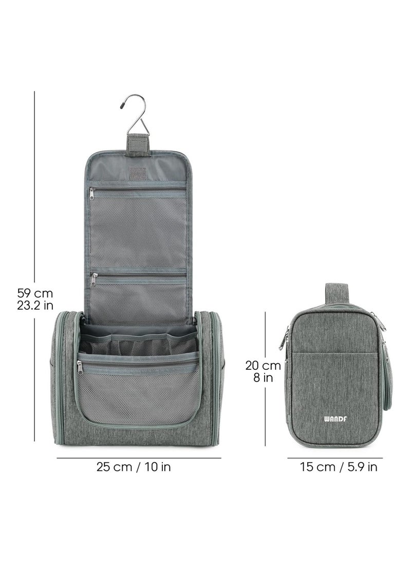 Generic - Hanging Travel Toiletry Bag Women's Cosmetic Organizer Makeup Pouch Men's Dopp Kits With Handle - Image 1