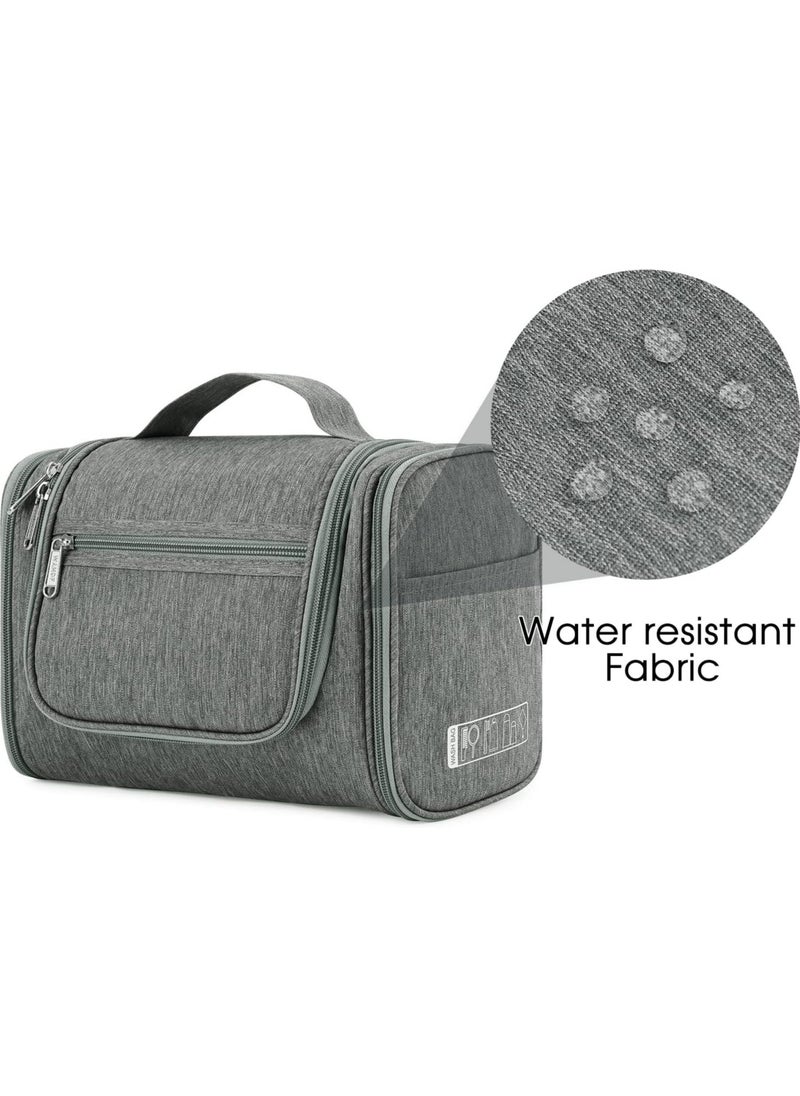 Generic - Hanging Travel Toiletry Bag Women's Cosmetic Organizer Makeup Pouch Men's Dopp Kits With Handle - Image 1