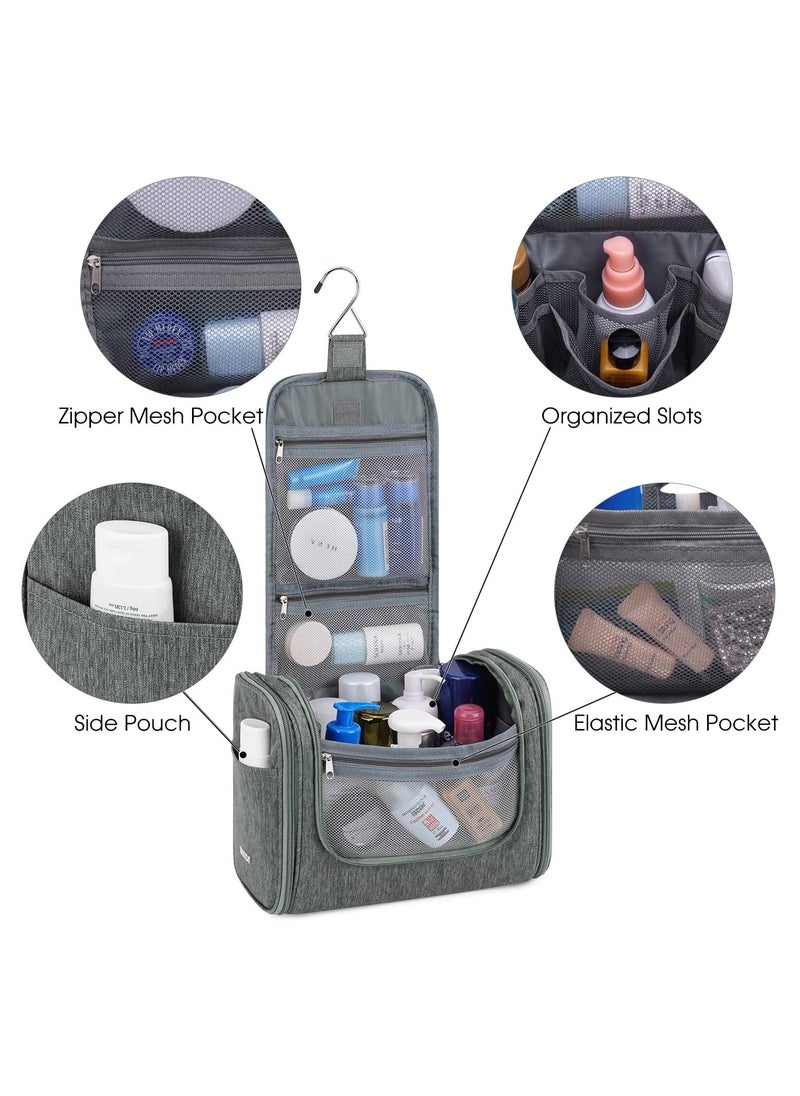 Generic - Hanging Travel Toiletry Bag Women's Cosmetic Organizer Makeup Pouch Men's Dopp Kits With Handle - Image 1