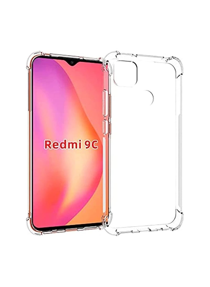 جراب شفاف متوافق مع هاتف شاومي ريدمي 9 سي - Image 1