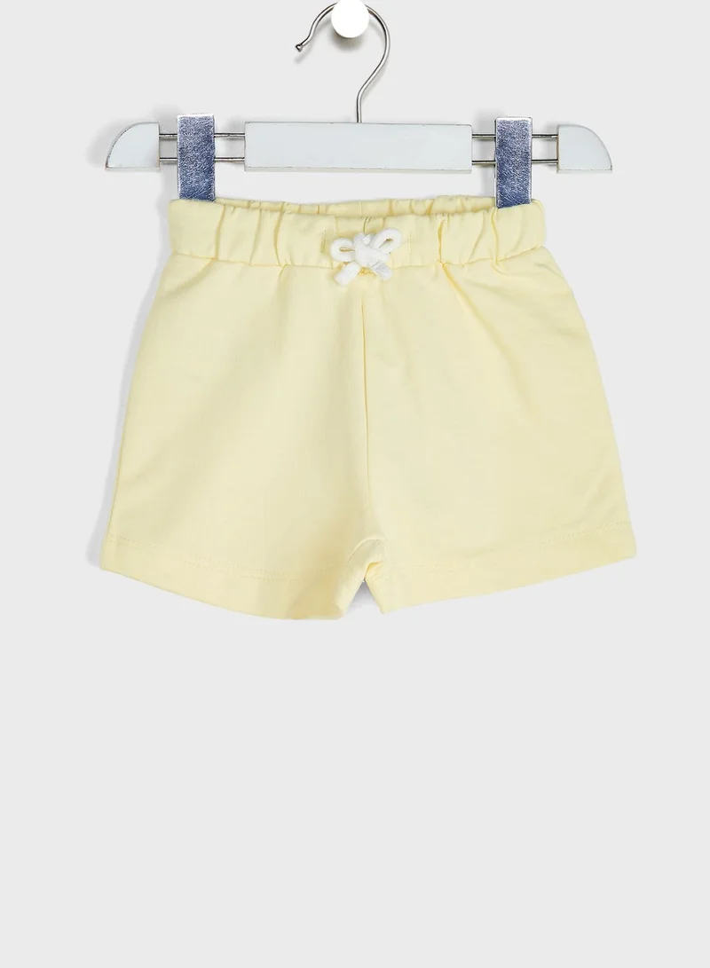 MANGO Infant Drawstring Shorts